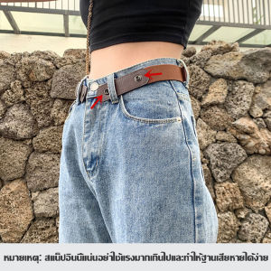 i_brashop เข็มขัดแฟชั่น เข็มขัดหนัง เข็มขัดยางยืดใช่งายและสะดวก เข็มขัดยาง แฟชั่นผู้หญิง Slim Lazy Belt ดูผอมลง BAG09