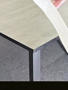 1M Flexible Wall Corner Protector Moulding Trim Peel and Stick Wall Protector Self Adhesive Molding Trim Strip Soft Bumper Strip