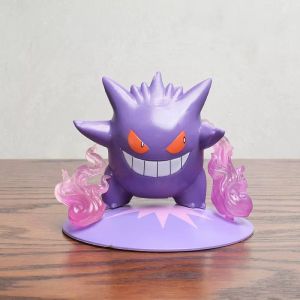 Bandai | Pokémon Figurine Pikachu Action Figure Toys Gengar Decorative Figurine Trendy Gift Merchandise