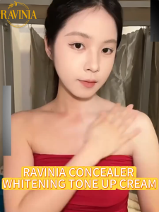 【RAVINIA】Tone up cream Concealer whitening tone up cream 60g/lazy cream Moisturizing Makeup Concealer Skin Brightening Cream