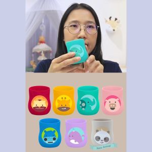 MARCUS & MARCUS แก้วน้ำ Silicone Baby Training Cup (4oz.)