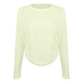 Breathable Quick-Dry Loose Tencel Yoga Top. 