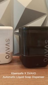 Kleensafe X SVAVO Automatic Liquid Soap Dispenser 1L Wall mount Touchless Sensor dispenser for Commercial Hotel Hospitals Malls Home Restaurant Office Kitchen