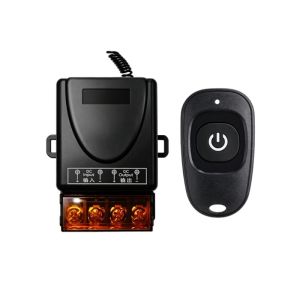 DC12V 24V 48V 72V 30A RF 433Mhz Wireless Remote Control Switch and Transmitter for Water Pump Motor LED/Electric Appliance