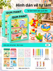 FENFA | Bộ Vẽ DIY Jelly Màu Sắc cho Trẻ Em