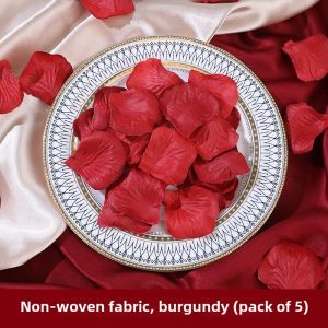 Hand Thrown Rose Petals Wedding Decoration Romantic Bed Decor Creative Arrangement Anniversary Valentines Day Gift