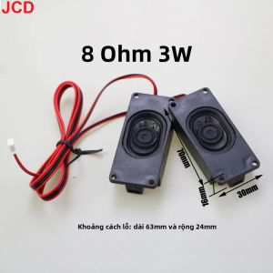 1 Cặp Loa Âm Thanh Di Động 3W/5W/10W 4Ohm/8Ohm Dành Cho Máy Tính Quảng Cáo LCD TV Hình Chữ Nhật Loa Với Thiết Kế Có Thể Xoay Được