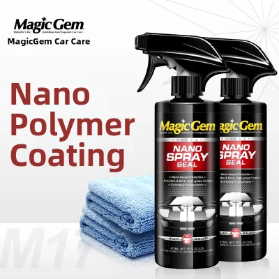 Magic Gem | Nano Crystal Car Coating Spray Liquid for Black and White Cars