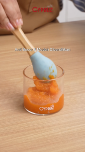 Cypruz Tempat Penyimpanan Makanan Wadah Kaca Baby Food Jar 120ml 3 Pcs