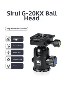 Anodized Finish Level Panorama Vertical Horizontal Switching Ball Head