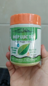 (Hũ 100gr) Phân bón Diệp Lục Tố Super Magie+Kẽm Phân bón FDA Áo Giáp Kẽm giúp Biến Vàng thành Xanh