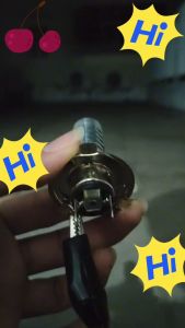 Lampu LED Utama Motor Mobil H-4 Laser D2 2 Warna Putih/Kuning & Putih/Putih DC - D2-H4 Senja biru Vixion tiger mxking scoopy klx crf dll