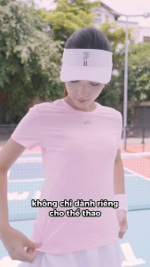 Áo Thun Thể Thao T-shirt Nữ PILI PKP020TSWW24 Cổ Tròn Kiểu Dáng Regular Fit