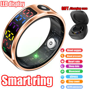 New For Xiaomi Smart Ring 5ATM&IP68 Waterproof Multi-motion Mode Man Woman Heart rate Blood Pressure Blood Oxygen Sleep Health