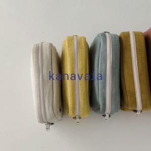Kanavaia Corduroy Tas Selempang Wanita Crossbody Bag in Lime Yellow