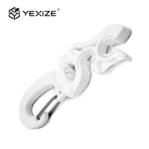 YEXIZE ปลอกเรือเข็มขัดสำหรับดำน้ำแบบมีสายคู่พร้อมหัวเข็มขัดแบบมีรูคู่สำหรับผู้ใช้หลักและสำรอง สายคล้องติดแน่นอน