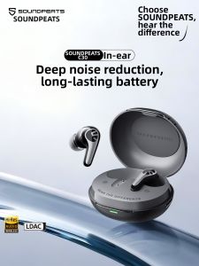 SoundPEATS | Noise Cancellation Hi-Fi Audio Long Battery Life In-ear Bluetooth Earbuds