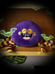 Cute Halloween Dango Plush Toy Bat Toy Halloween Party Supplies Decor Halloween Stuffed Doll For Kids Game Fans Gift Home Decor