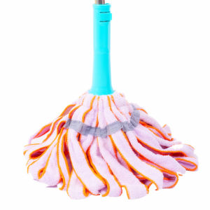 Manual Old Style Water Squeezing Broom Sweeping Duster Household Cleaning Tool Stainless Steel Pole No Hand Wash Needed