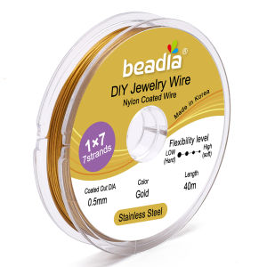 0.3/0.38/0.5/0.6mm Stainless Steel Soft Jewelry Wire DIY Beading Wire for Bracelet Necklace Earring Jewelry Making Supplies