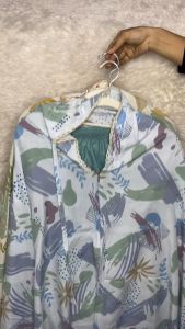 yunashop Mukena Motif Terbaru 2in1 Mukenah Rayon 2in1 Motif Floral Tropicana/Mukena Dewasa 2in1 rayon 2in1 dewasa