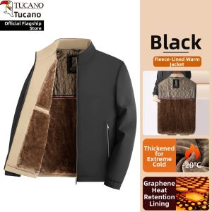 TUCANO | Business Standing Collar Jacket Warm Short Style