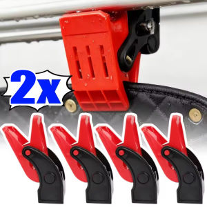 2PCS Car Foot Mat Cleaning Clip Multi purpose Strong Adjustable Car Wash Carpet Towel Wall Mounted Fixed Clip Car Accessories