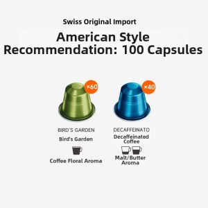 SCISHARE | Nespresso Compatible Coffee Capsules 100 Pieces