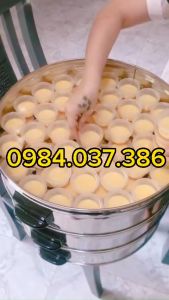 Nồi hấp bánh bao bằng điện size 47cm - Nồi hấp bánh flan bánh da lợn