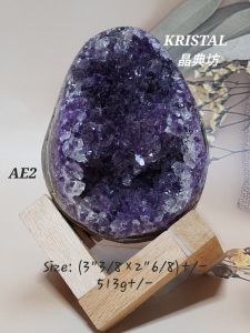KRISTAL SG: Amethyst Dinosaur Egg/紫晶恐龙蛋