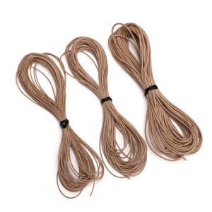 10 Meters 0.8/1/1.5mm Waxed Cotton Cord Waxed Thread Cord String Strap Necklace Rope Beads For Bracelets DIY Jewelry Making