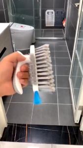 PP86 แปรงขัดพื้นห้องน้ำ อเนกประสงค์ แปรงไนล่อน 4in1