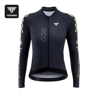 TOSUOD | Moisture Wicking Cycling Jersey for Summer Road Cycling