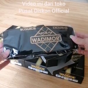 PECI SONGKOK KOPIAH WADIMOR AC Hitam Polos Dewasa Anak Anak Laki Laki Beludru Halus Tebal