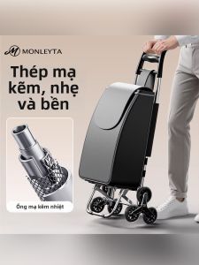MONLEYTA | Foldable Lightweight Shopping Trolley
