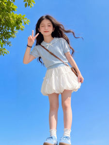 ZIRUIBABA | Stylish Girls Summer Set Dress and T-shirt