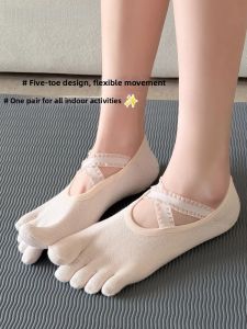 Non-slip Yoga Five-finger Socks for Pilates and Fitness