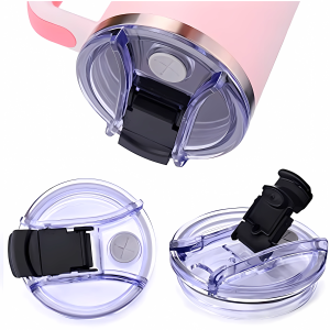 1pc Leak-proof Lid For 40oz Tumbler Cup Spill Proof Tumbler Covers Replacement Cover For Stanley Cup Accessory