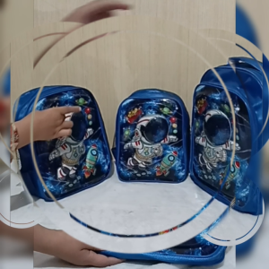 Tas Ransel Anak Sekolah Premium Motif 3D Timbul.LED