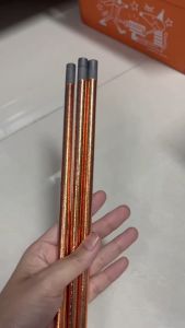 ลวดเก๊าจ์คาร์บอน ลวดเชื่อมเก๊าจ์ Gouging Carbon Rod / แพ็ค 5 ชิ้น ลูกเปากระชับ 50 นั่น ราคาและขนาดตรง