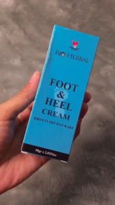 MAKE BEAUTY - BIO HEBRAL FOOT & HEEL CREAM 50GR BPOM - FOOT CREAM BIO HERBAL ORI