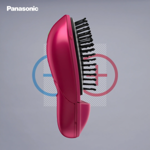 PANASONIC EH-HE10 COMPACT ION HAIR BRUSH EH-HE10VP421 Compact and Portable Sikat Rambut HA4