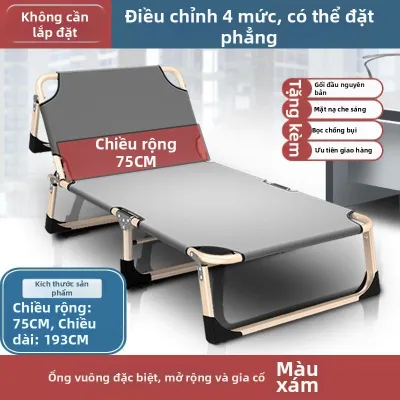 Giường Dã Ngoại Đa Năng Gấp Một Lần