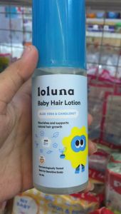 LOLUNA Hair Lotion - Losion Minyak Rambut Bayi dan Anak / Menutrisi Rambut Bayi / Perawatan Rambut