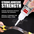 LOOLIFL 502 Mega-Klebstoff 20ml, 3-Sekunden-Schnell-Trocknungsklebstoff, Starke Klebstoffe, Kunststoff, Holzmöbel, Metall, Accessoires Acryl-Werbespray, Home Repair Klebstoff. 
