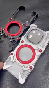 Luxury zimon kim loại New Thor chịu lực cao giáp điện thoại nhôm kim loại trường hợp đối với Infinix GT 10 20 Lưu ý 40 50 Pro + trở lại fundas coques