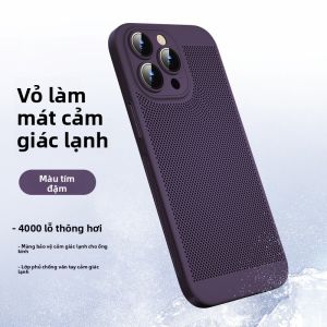 KUMENG | Ốp Lưng Làm Mát & Thoáng Khí Có Bảo Vệ Ống Kính cho iPhone 13 & 14 Pro Max