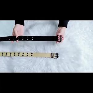 เข็มขัดตาไก่คู่ เข็มขัดสนามทหาร 🔸Double Grommet Belt🔸 เข็มขัดอเนกประสงค์ หัวเหล็กอัลลอยด์120*4 CM ร้านไทย ส่งไว✅