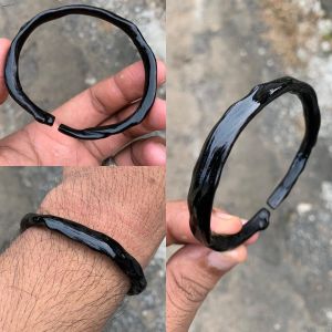 Gelang akar bahar model C saze mini kantoran lentur alami