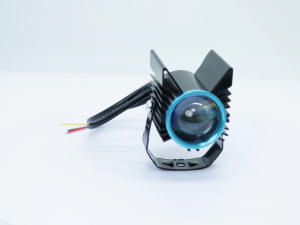 2PCS Motorcycle Mini Waterproof Driving Light（white /yellow /yellow +white /red +blue ）High/Low 4-modes LED spotlight